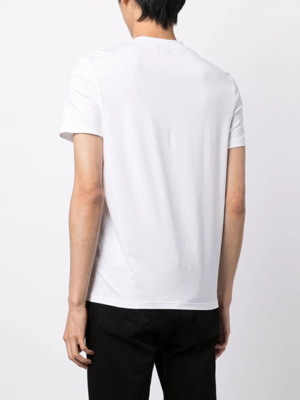 TOM FORD Placed Rib Slim-fit Lyocell And Cotton-blend T-shirt In Neutrals Product Image