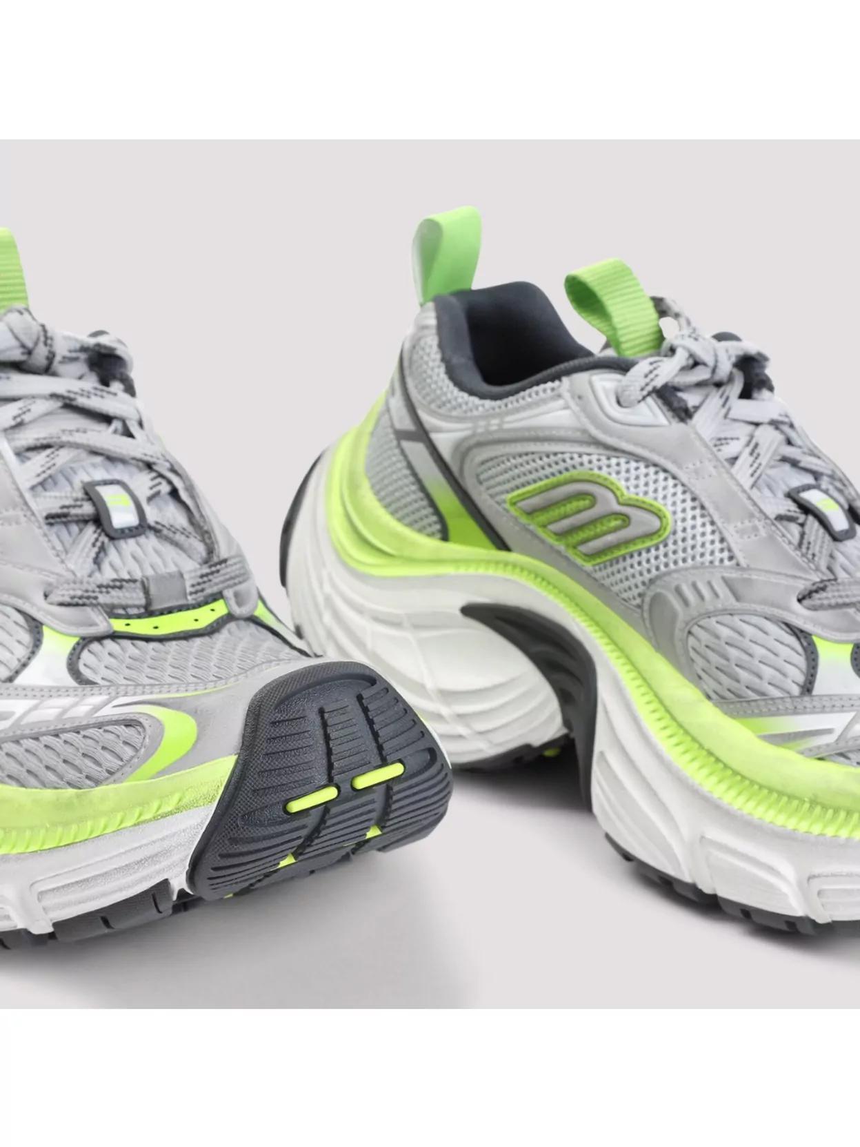 BALENCIAGA Multicolor Mesh And Rubber 6xl Sneakers In Multicolour Product Image