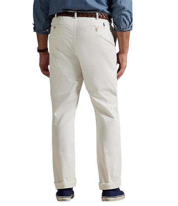 Polo Ralph Lauren Big & Tall Flat Front Stretch Chino Pants Product Image