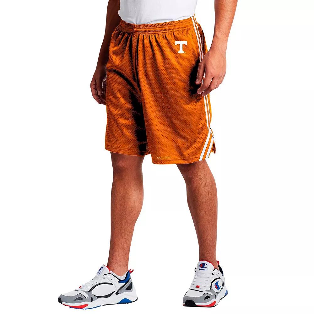 Men's Fanatics Tennessee Orange Tennessee Volunteers Big & Tall Dual Stripe Mesh Short, Size: XLT Product Image