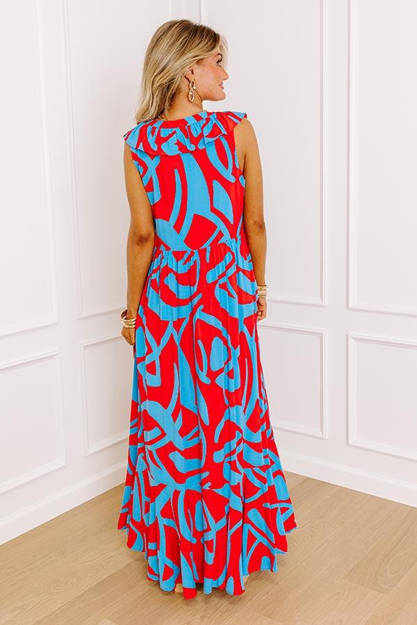 Lively Laughs Maxi Dress Product Image