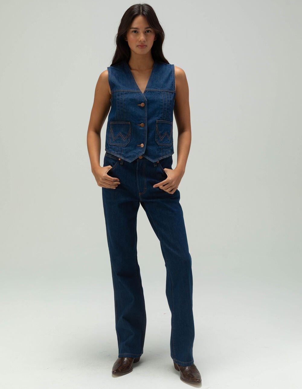 WRANGLER Femme Womens Vest - INDIGO DNM Product Image