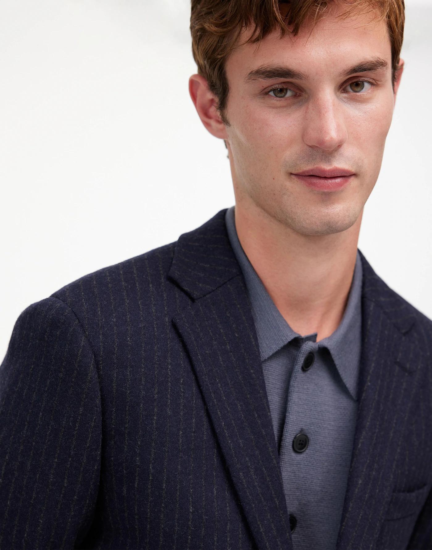 The Roebling Two-Button Blazer in Italian Fabric Product Image