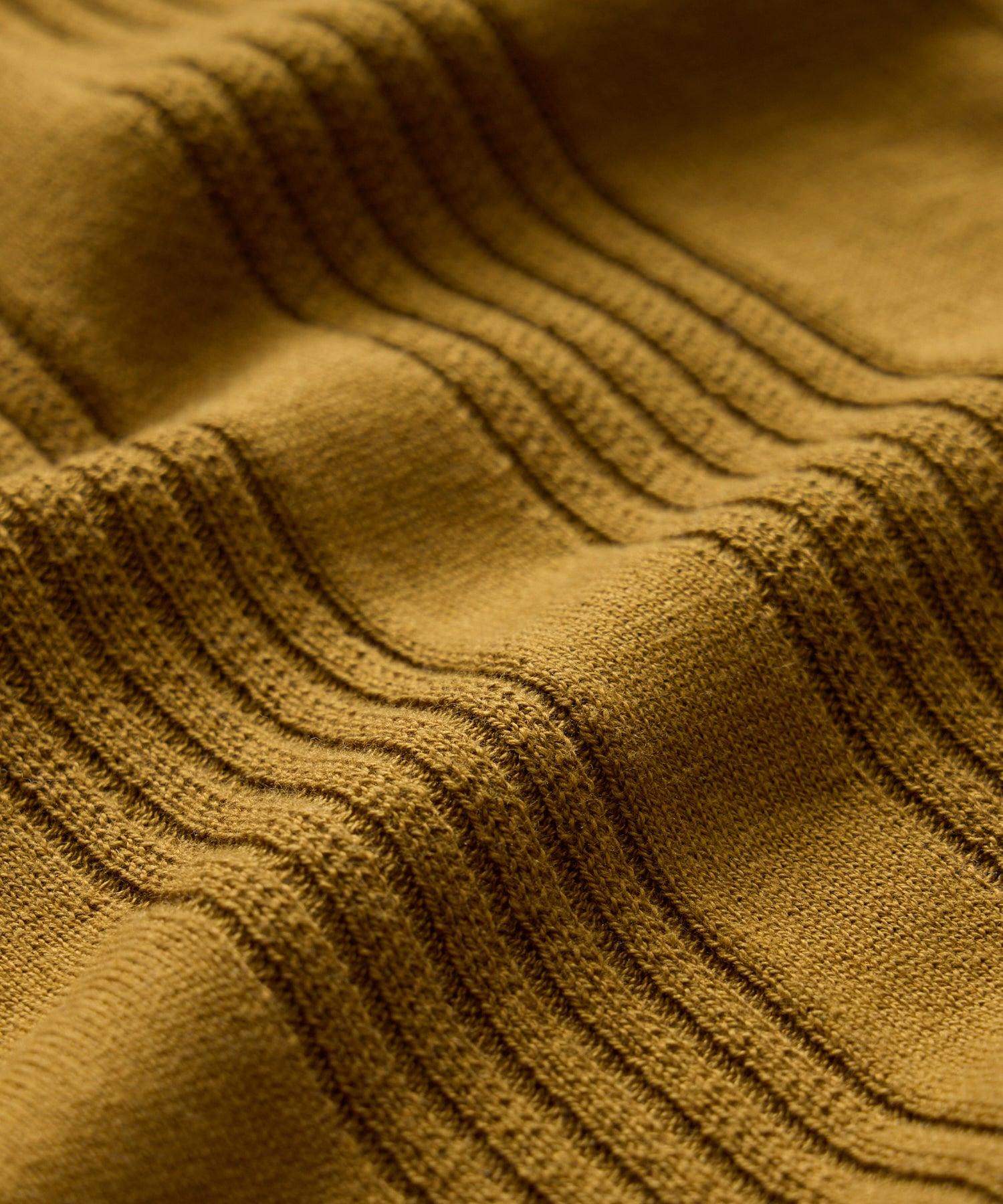 Silk-Cotton Tipped Sweater Polo Product Image