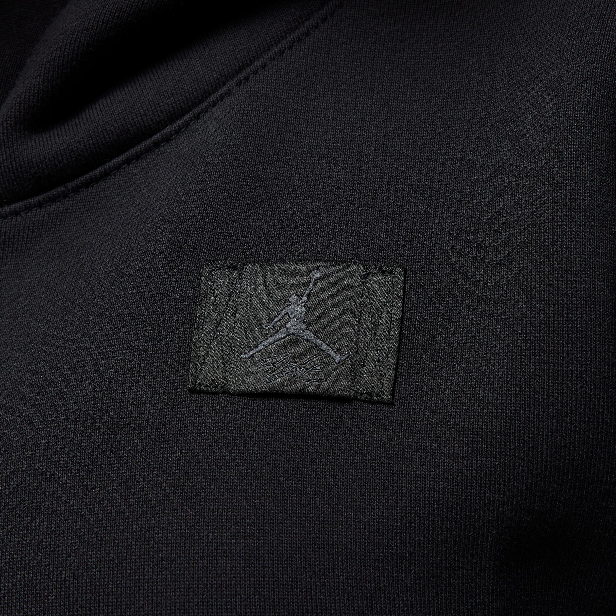 Women's Jordan Flight Fleece Satin-Lined Pullover Hoodie Product Image