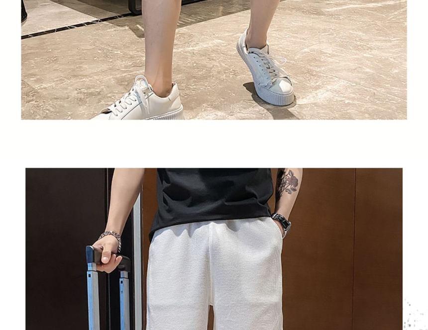 Mid Rise Plain Shorts Product Image