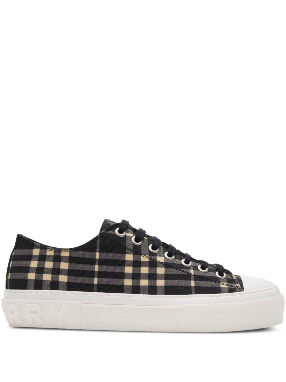 checked sneakers Product Image