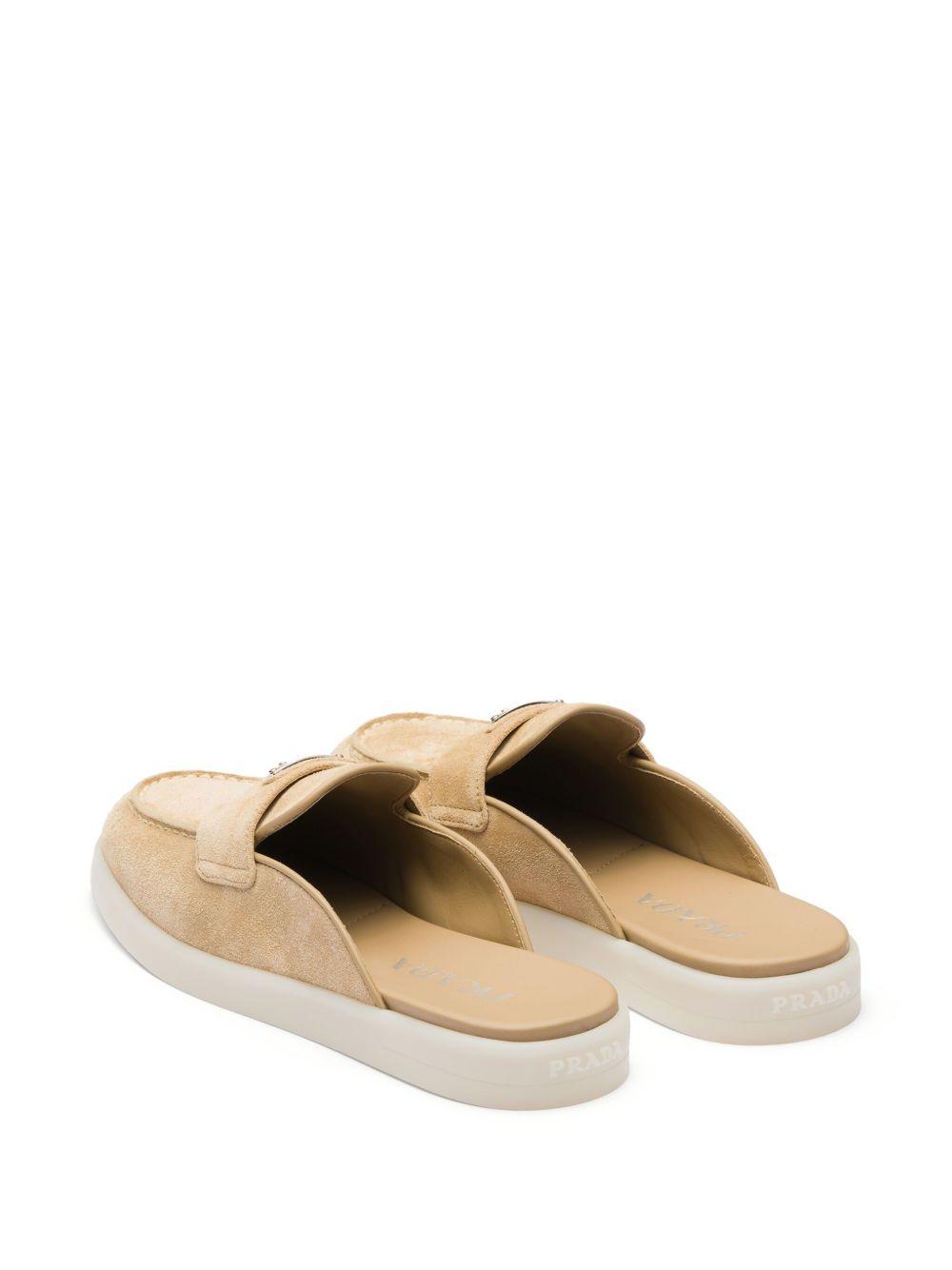 suede leather mules Product Image