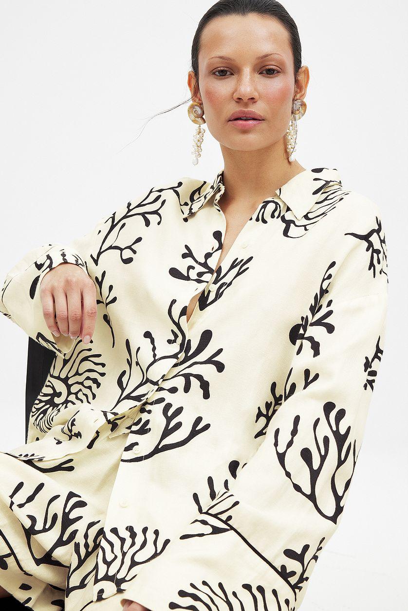Viscose Blend Oversized Shirt Product Image