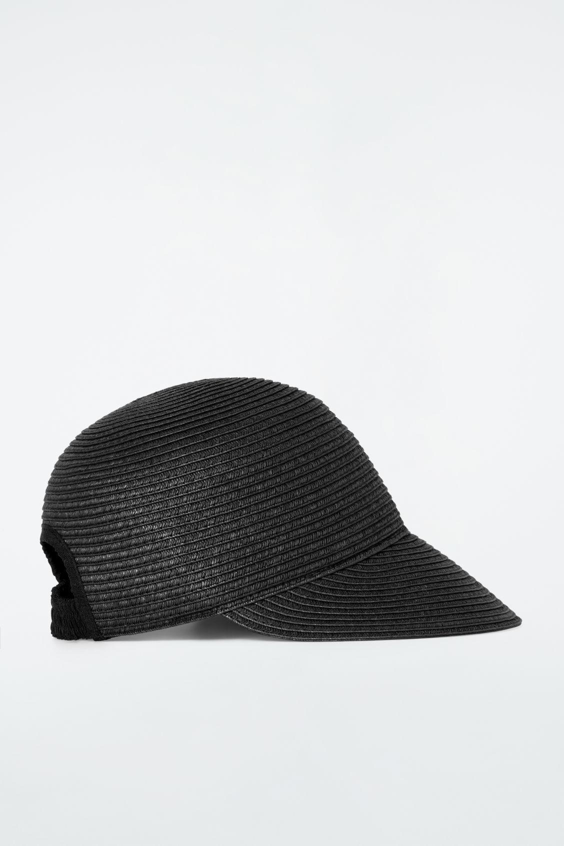WOVEN STRAW BASEBALL CAP Product Image