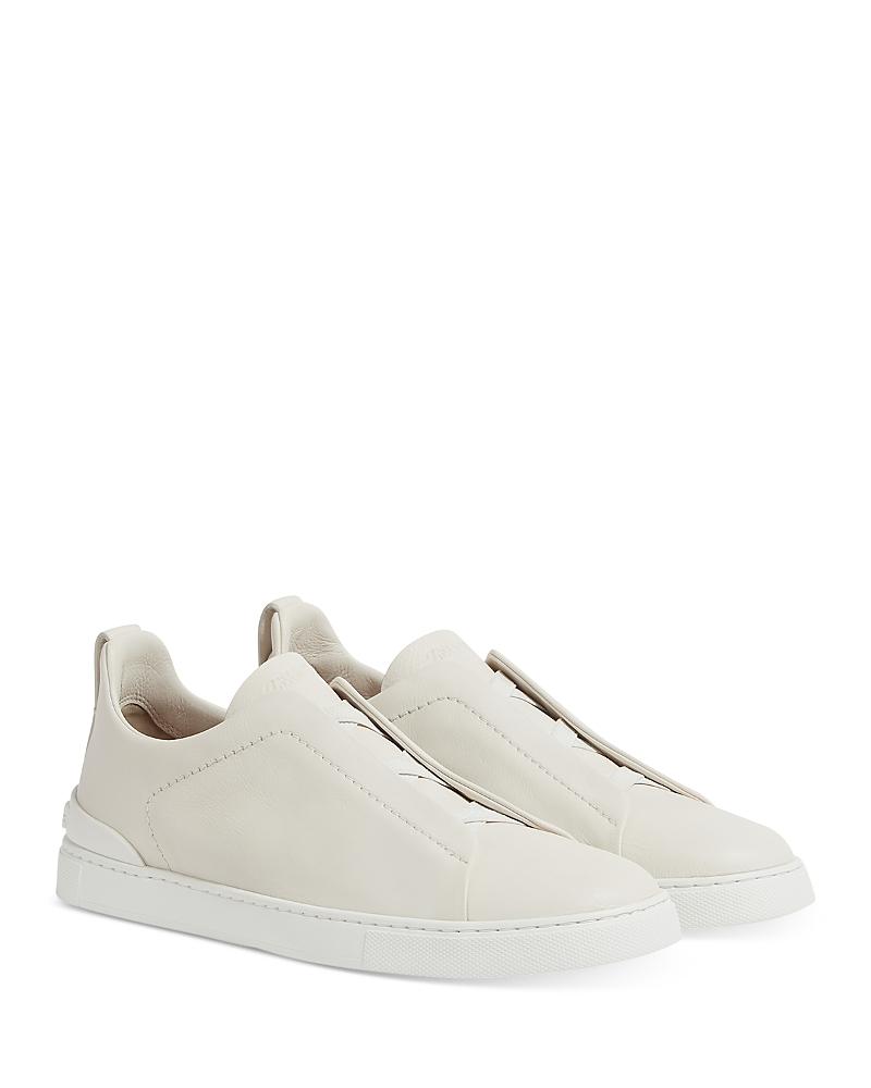 Zegna Mens Triple Stitch Secondskin Sneakers Product Image