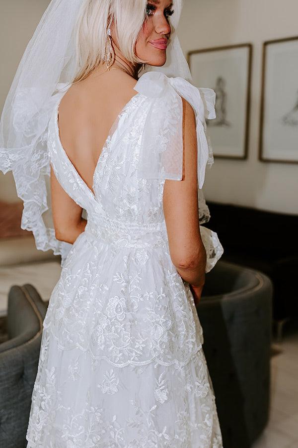 The Olivia Rose Embroidered Tiered Midi Product Image