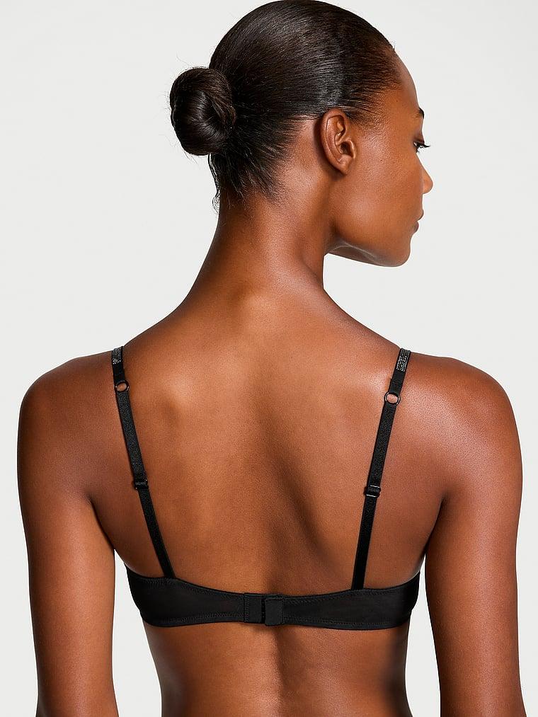 Sheer Shine Unlined Low-Cut Demi Bra Product Image