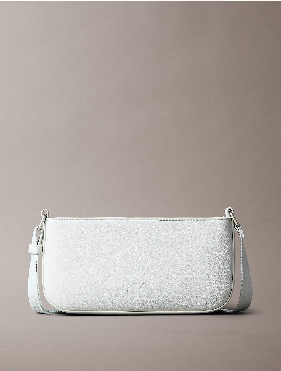 Calvin Klein Womens All Day Shoulder Pouch - White Product Image