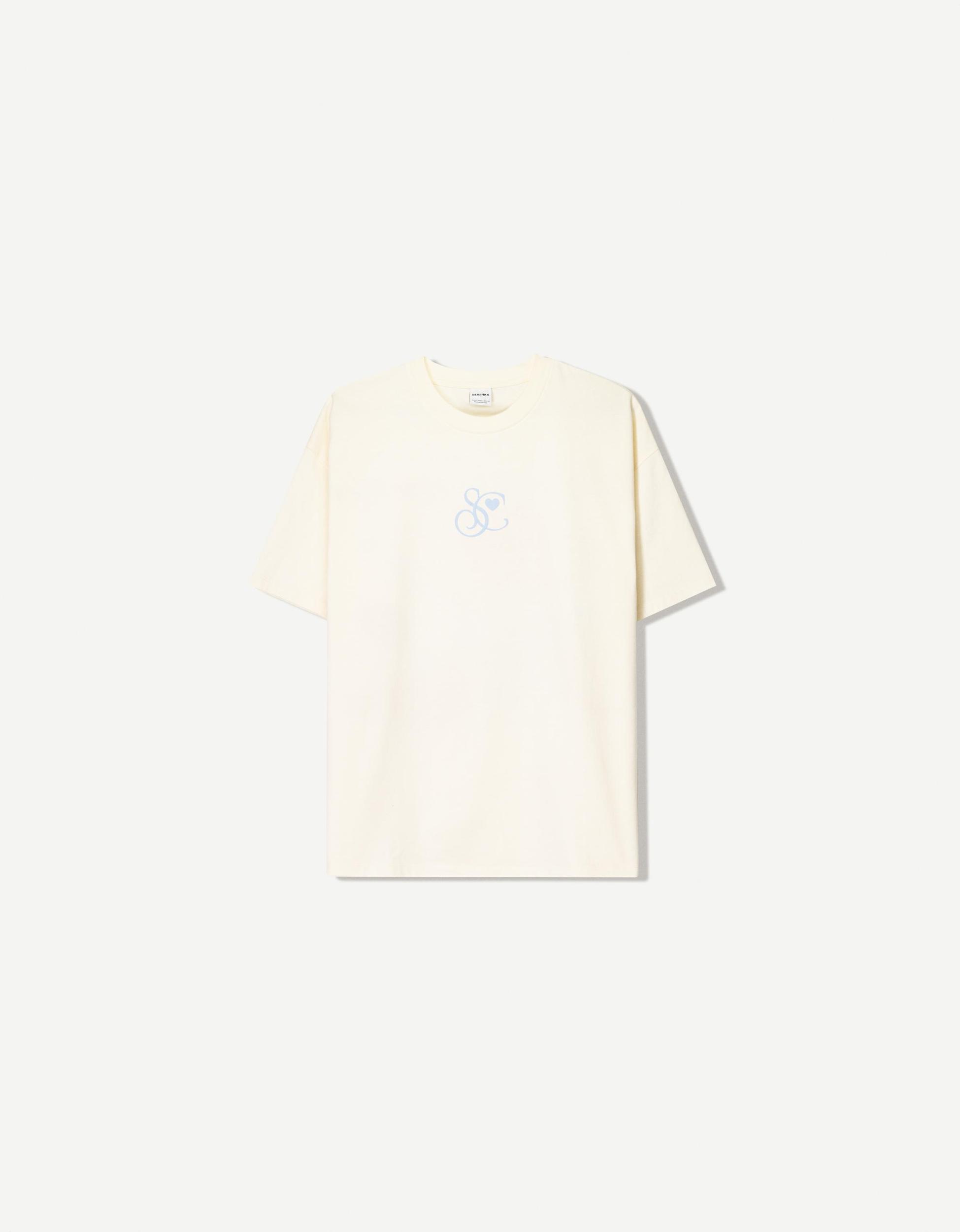 Sabrina Carpenter print short sleeve T-shirt Product Image