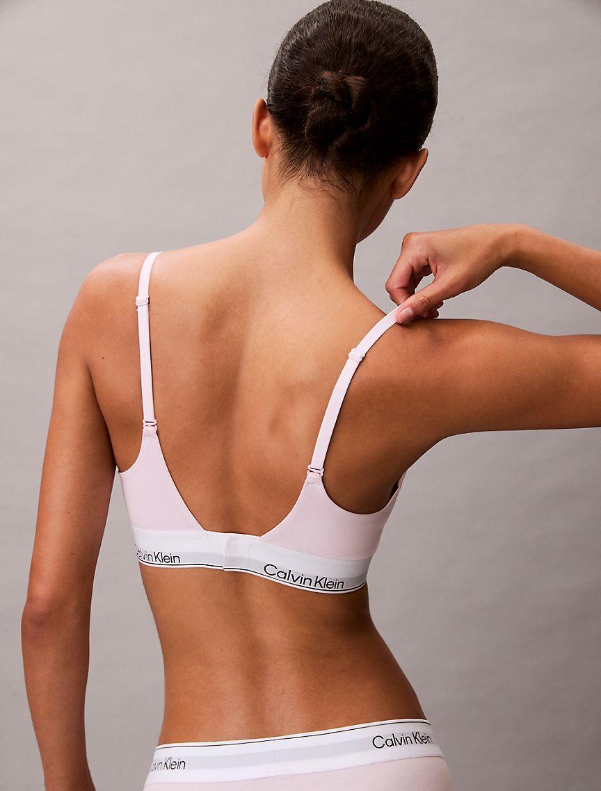 Icon Cotton Modal Plunge Bra Product Image