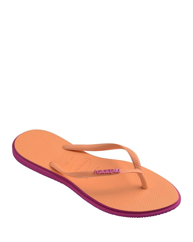 havaianas Womens Slim Point Flip Flop Sandals Product Image