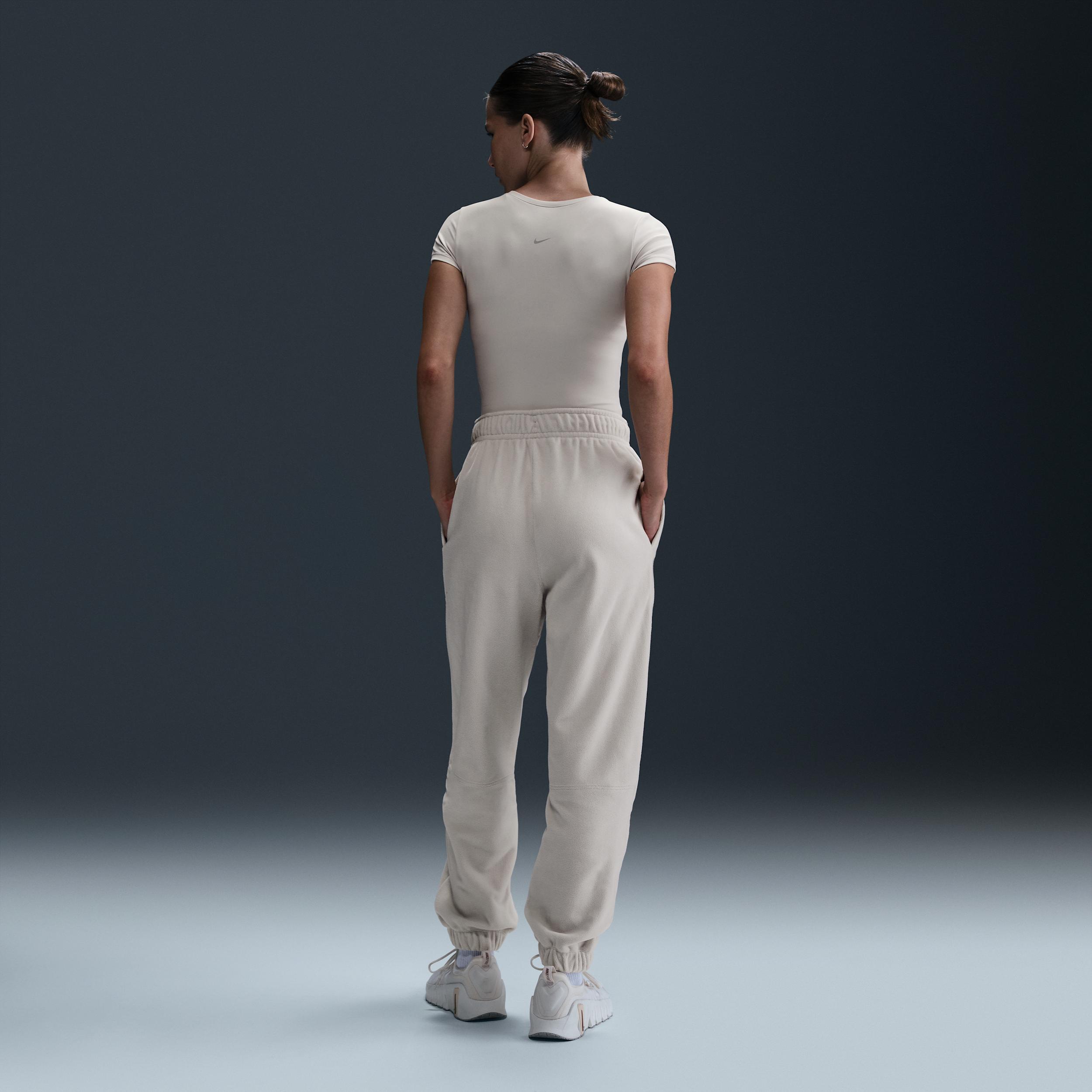 Nike Womens Therma-FIT One Loose Fleece Pants | FB5578-104 Product Image