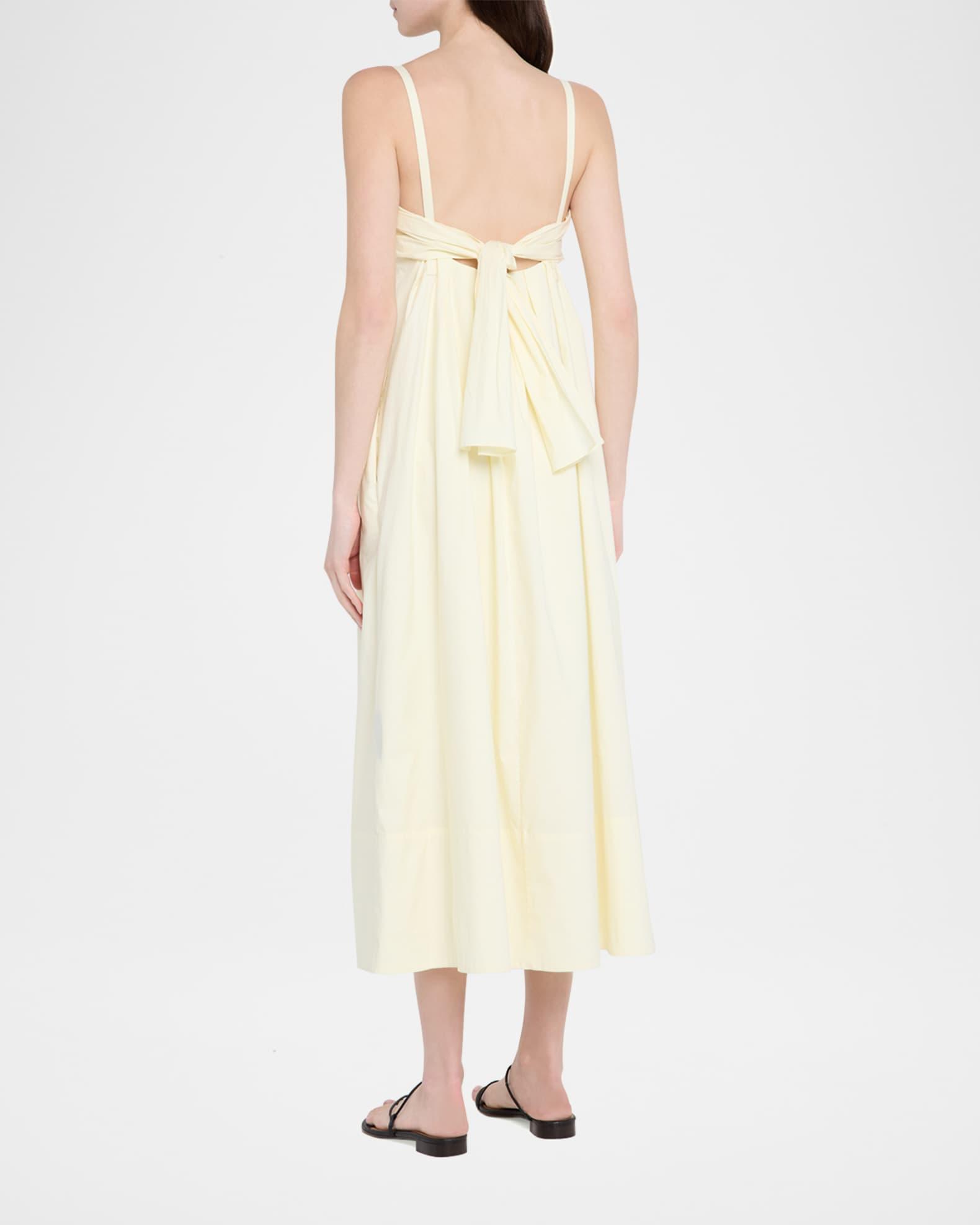 Claudine Technical Poplin Midi Dress Product Image