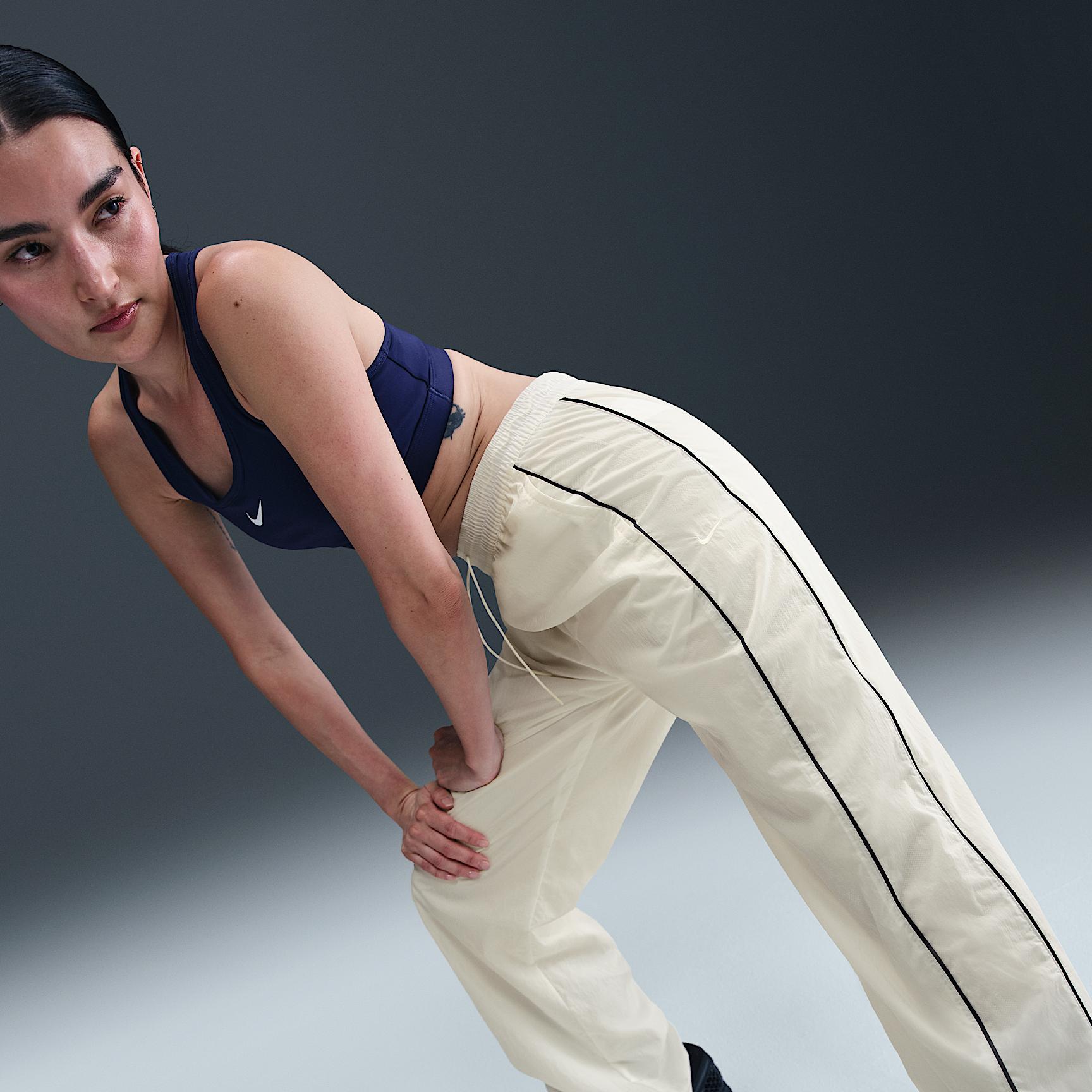 Nike Womens Windrunner High-Waisted Woven Open-Hem Pants | FV7655-135 Product Image