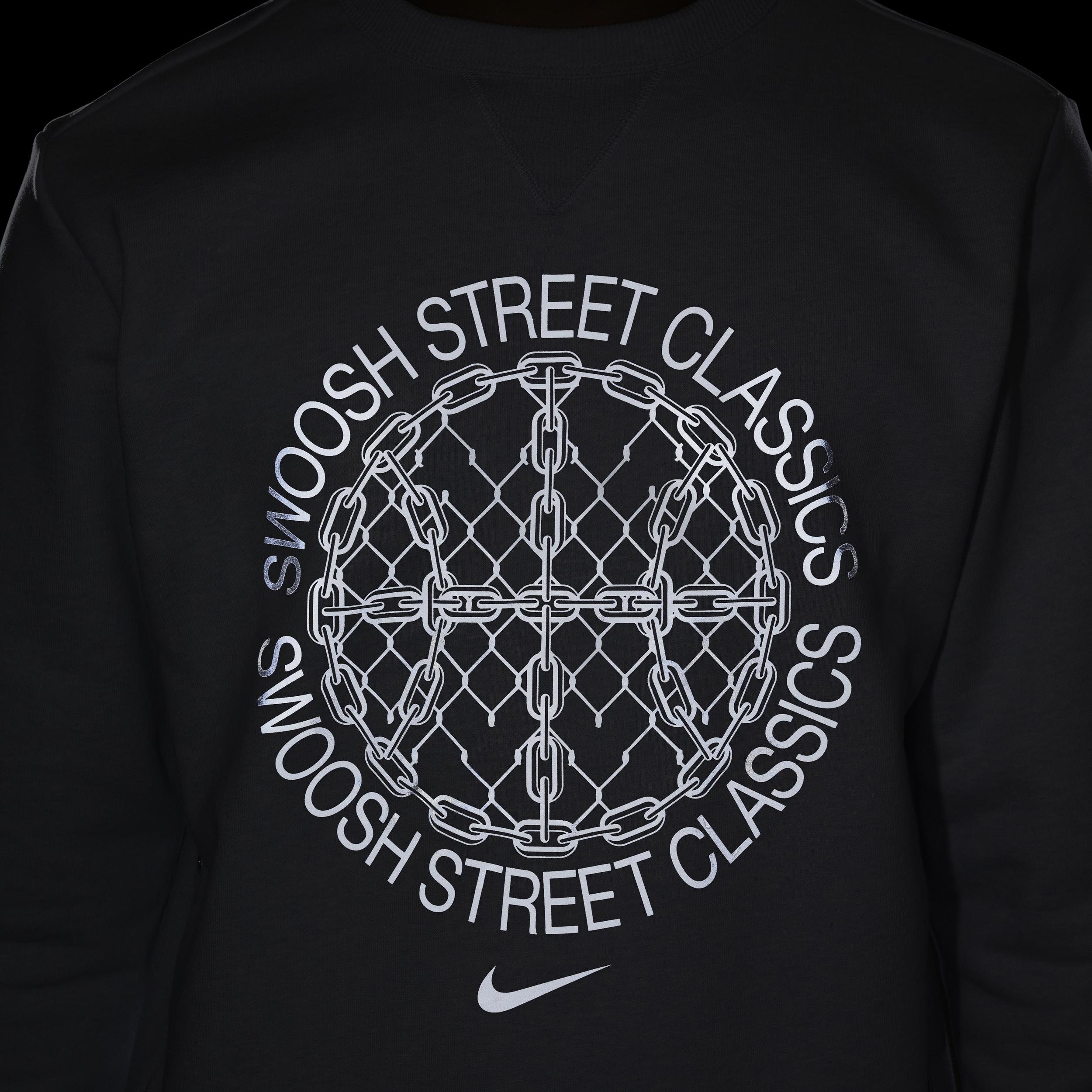 Nike Men's Standard Issue Dri-FIT Basketball Crew-Neck Sweatshirt Product Image