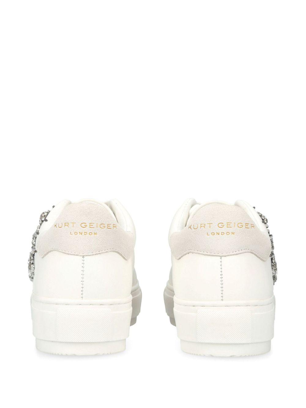 Laney Bow crystal-embellished sneakers Product Image