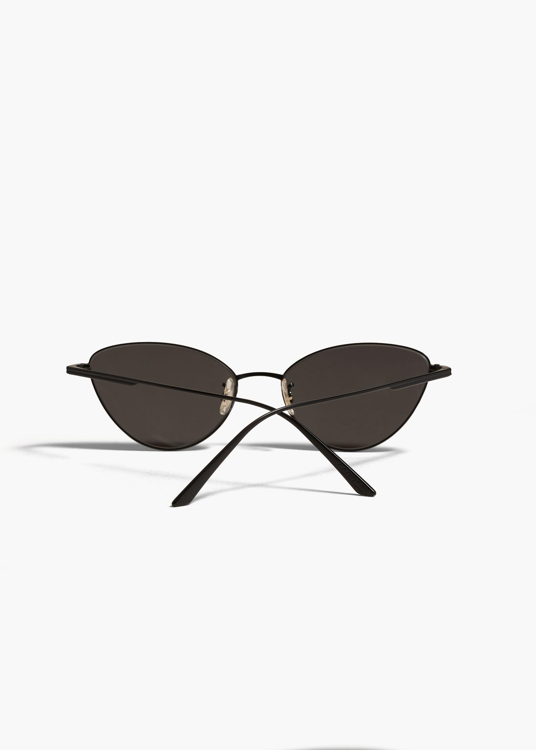 KHAITE x Oliver Peoples 1998C in Matte Black and Grey Product Image