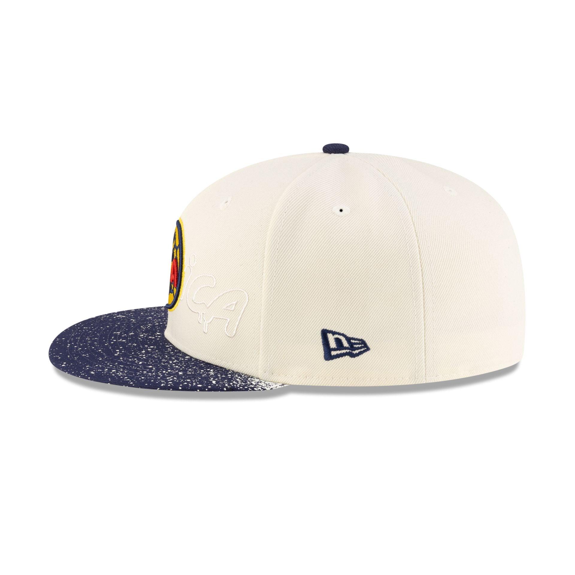 Club América Splattered Visor 59FIFTY Fitted Hat Male Product Image