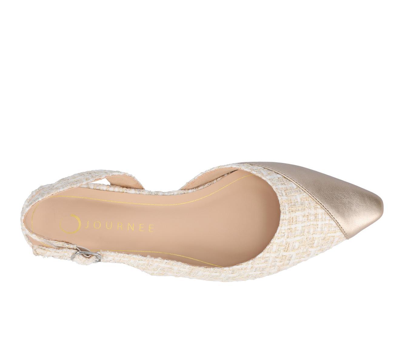 Women's Journee Collection Daphnne Slingback Flats Product Image