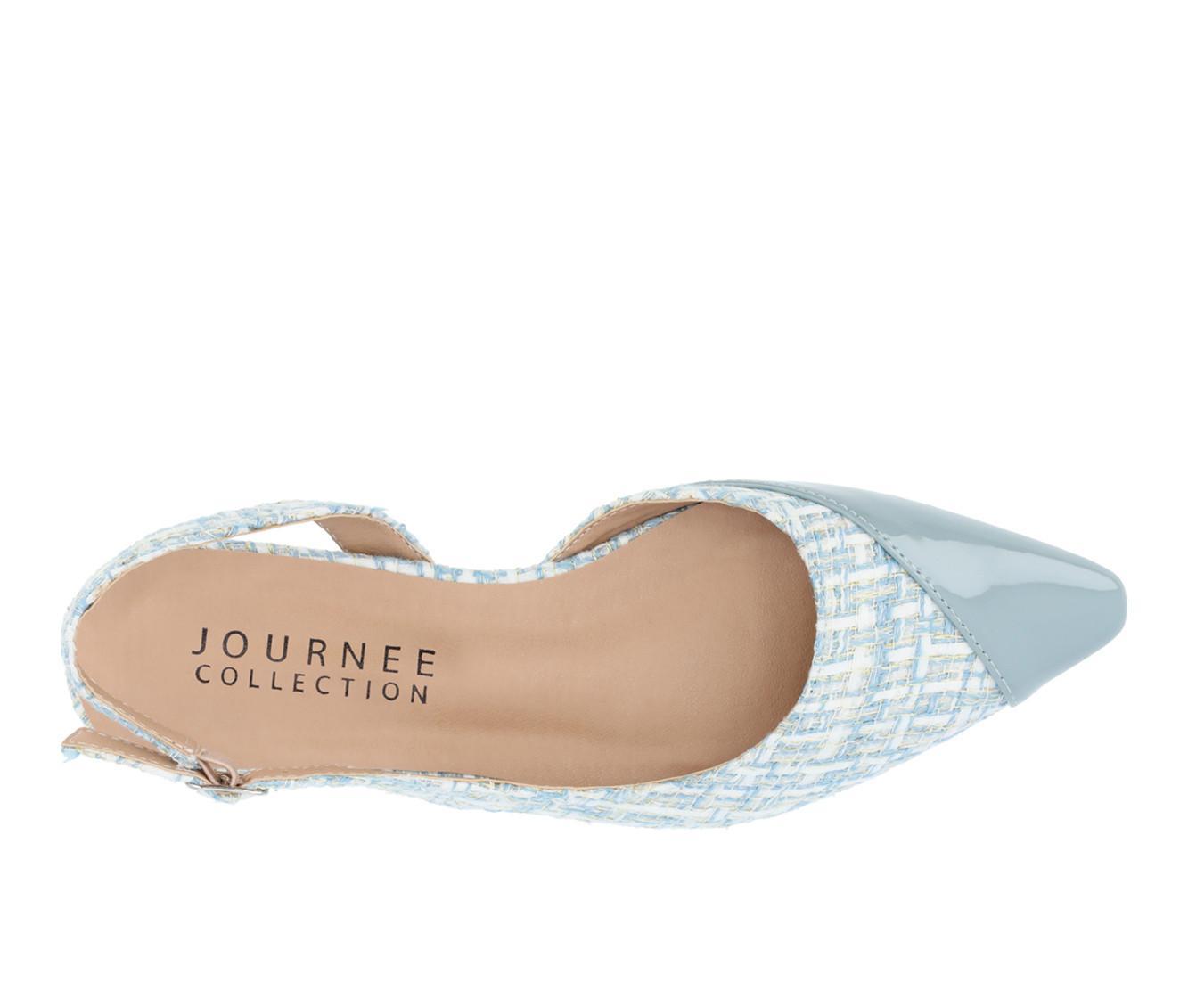 Women's Journee Collection Daphnne Slingback Flats Product Image