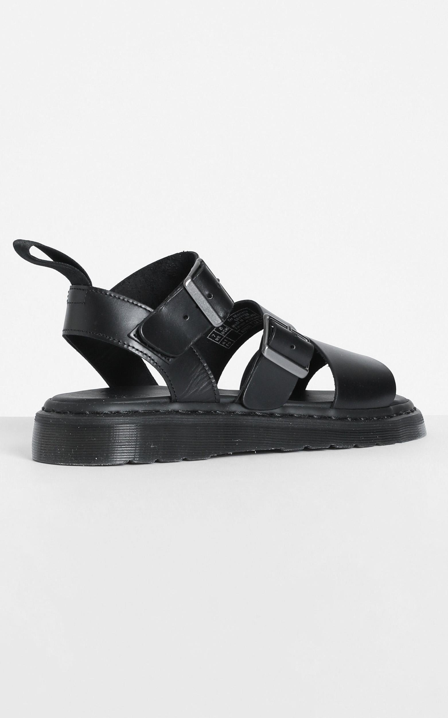 Dr. Martens - Gryphon Strap Sandal in Black Product Image