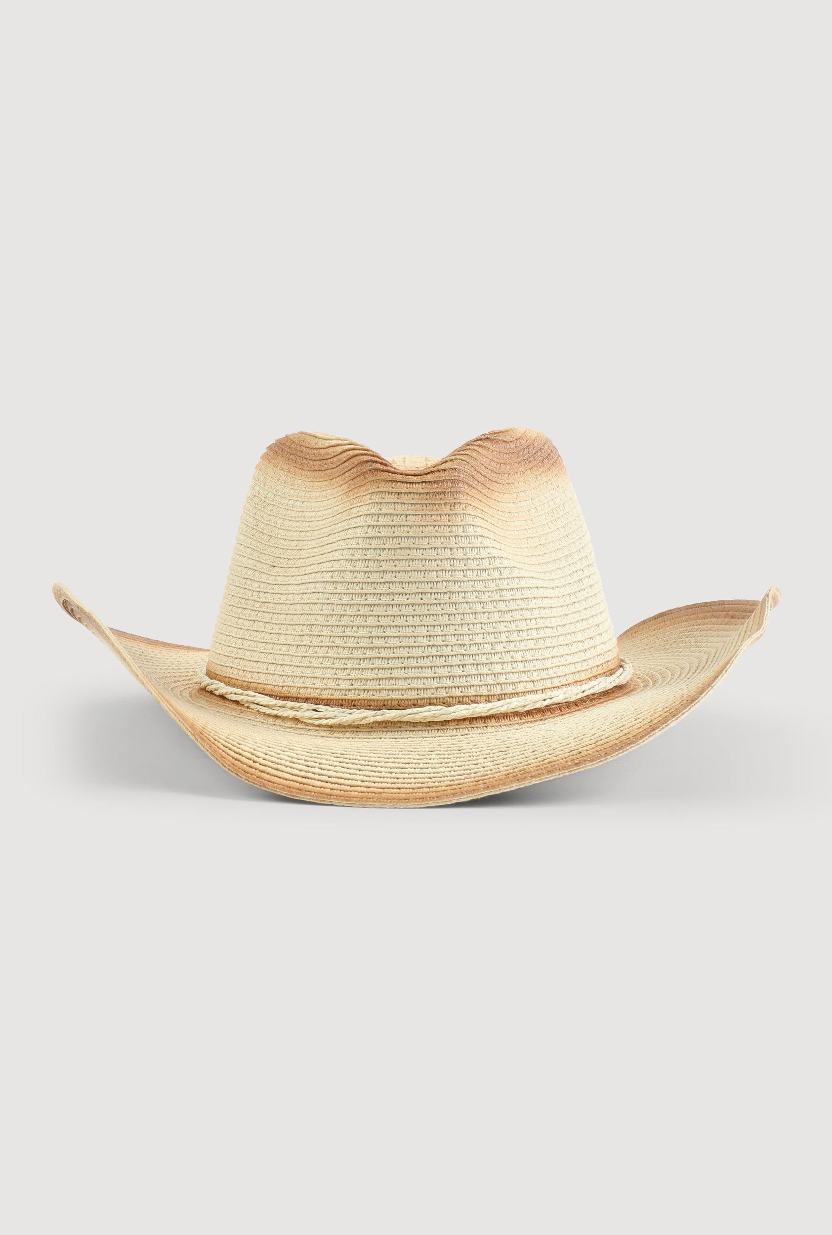 Womens Contrast Trim Cowboy Hat Product Image