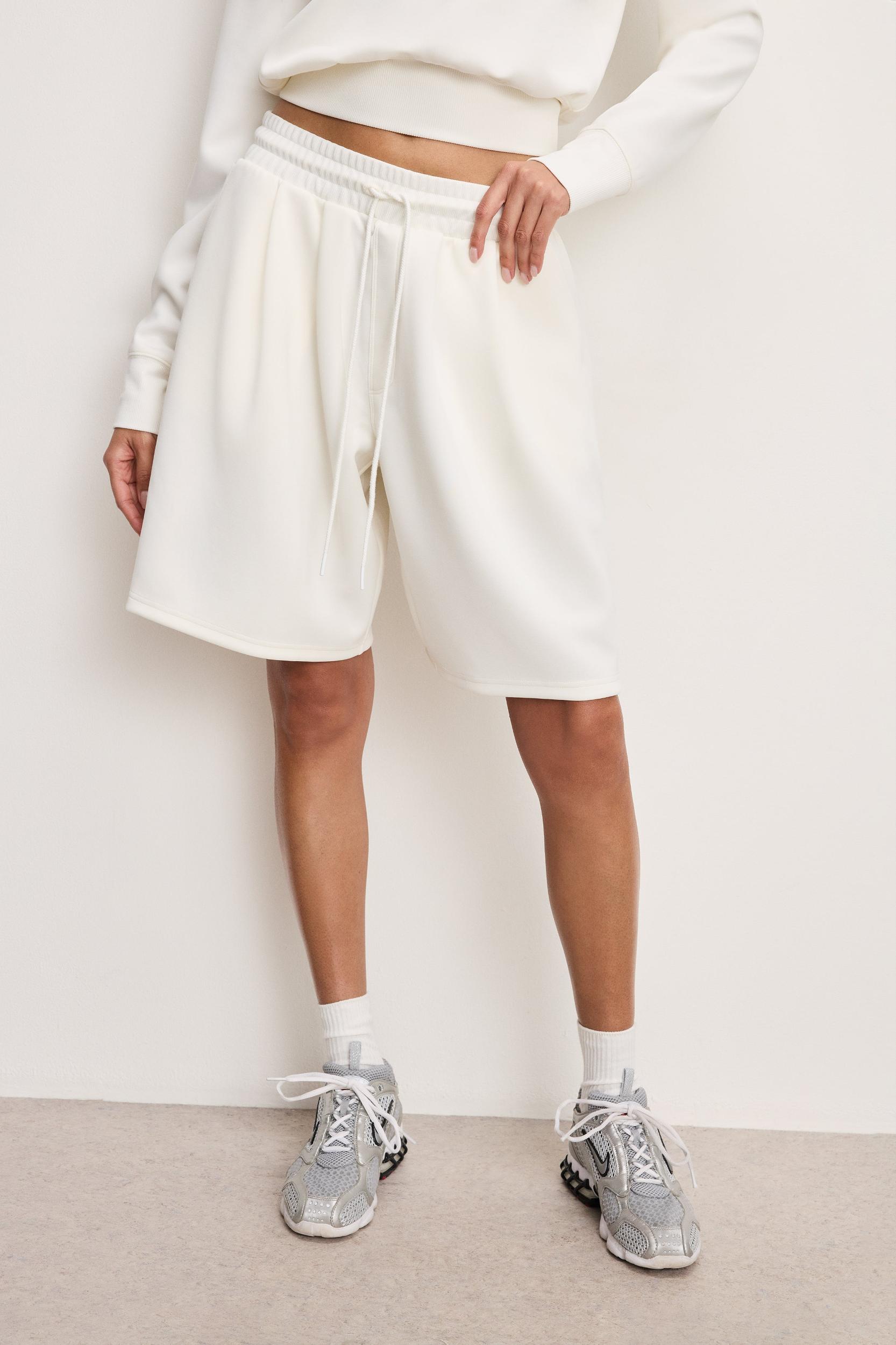 AIR SOFT SCUBA SHORTS | CLOUD WHITE Product Image