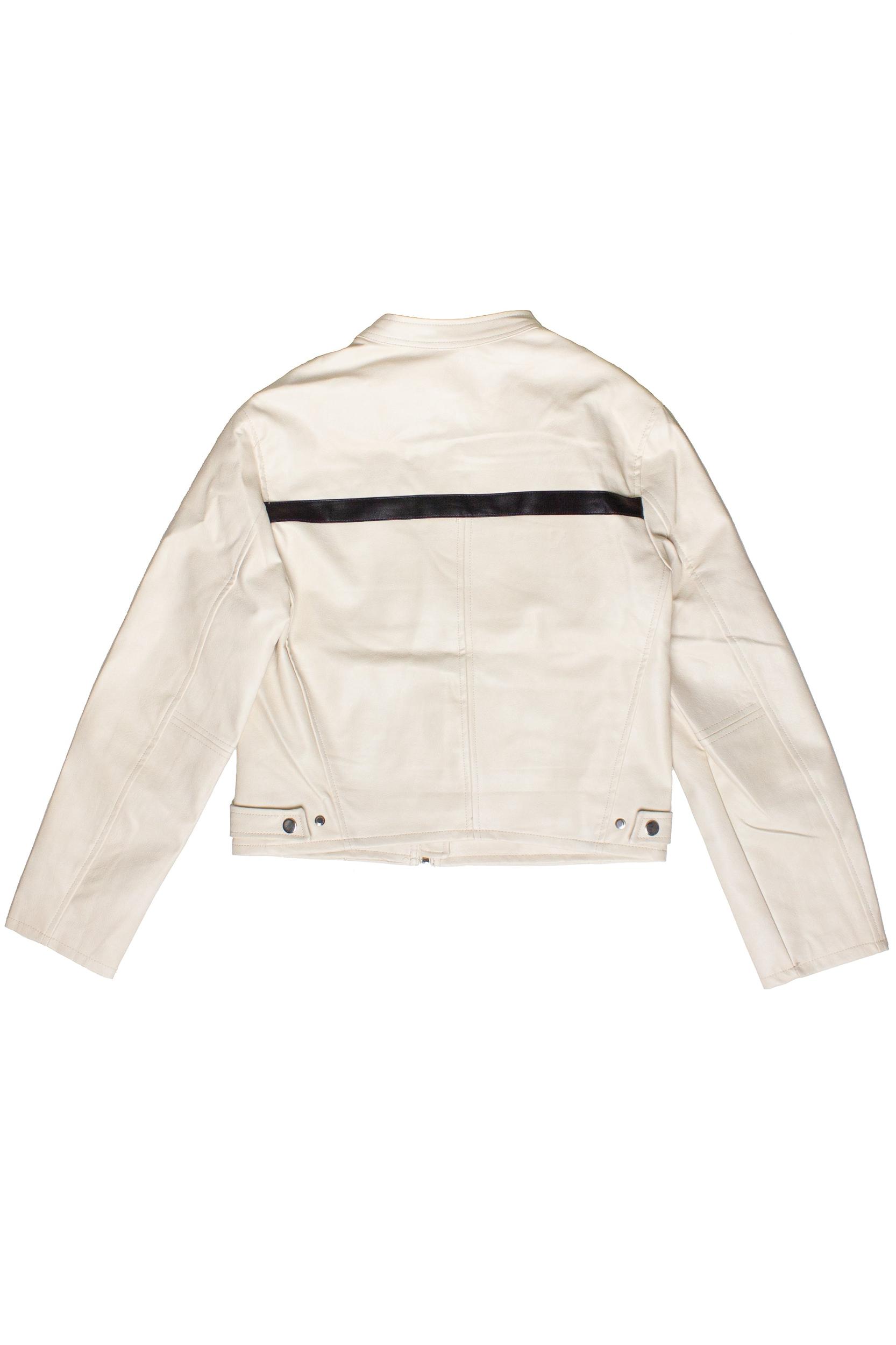 Stripe Moto Jacket Product Image