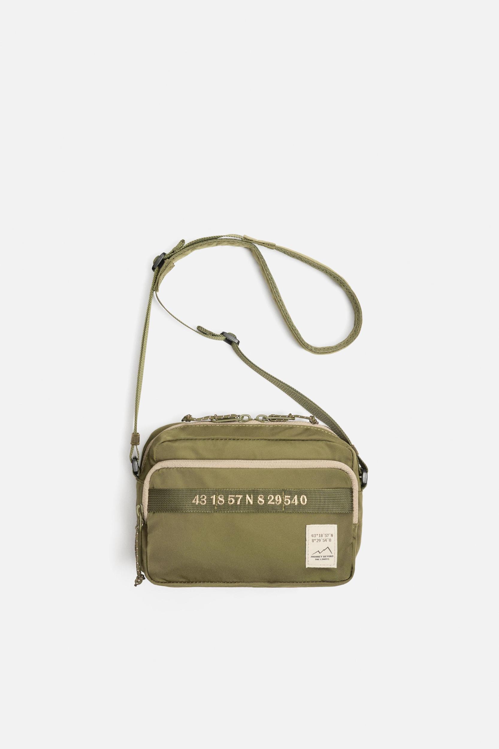 CONTRAST TECHNICAL CROSSBODY BAG Product Image