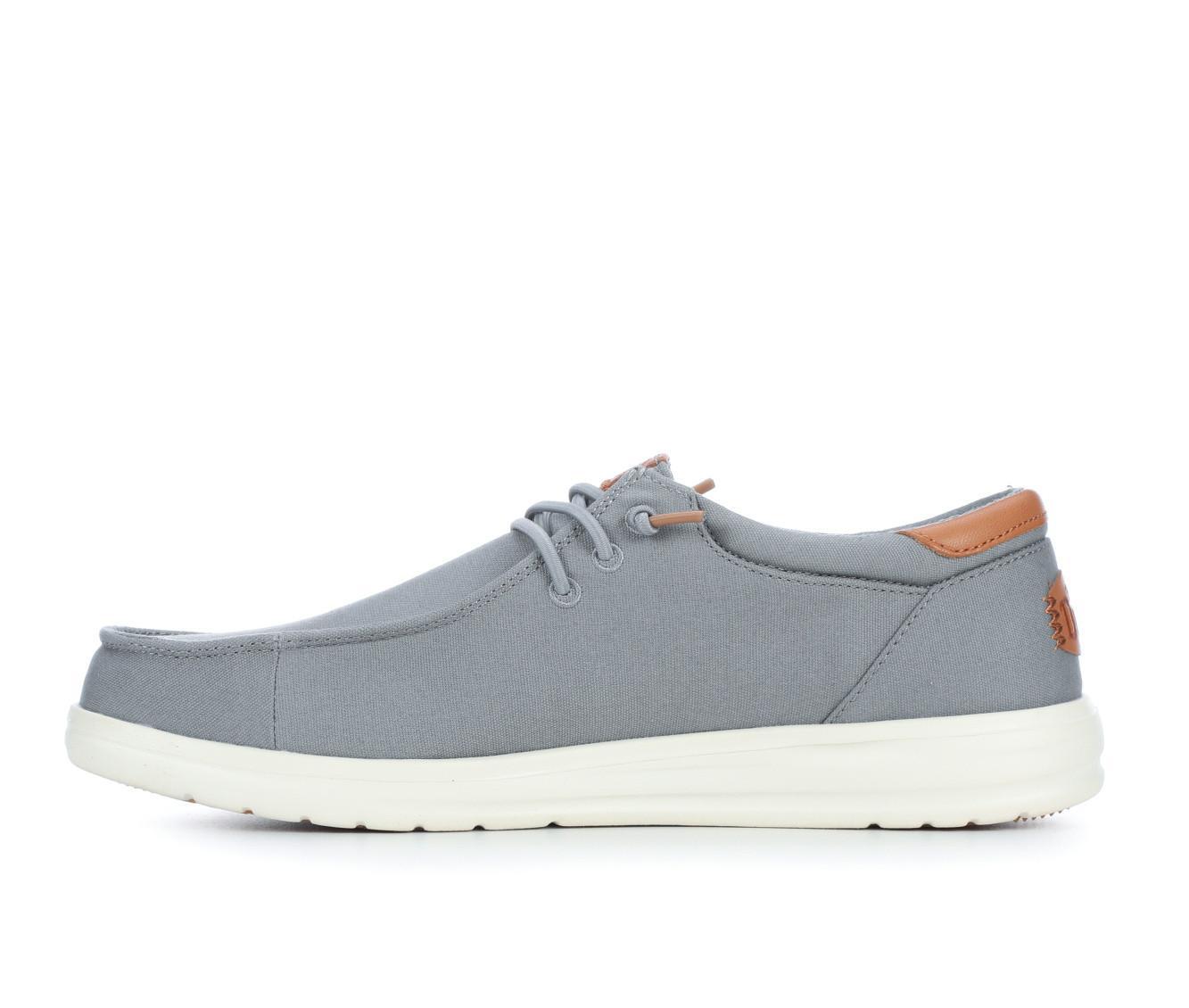 Men's HEYDUDE Paul Canvas Casual Shoes Product Image