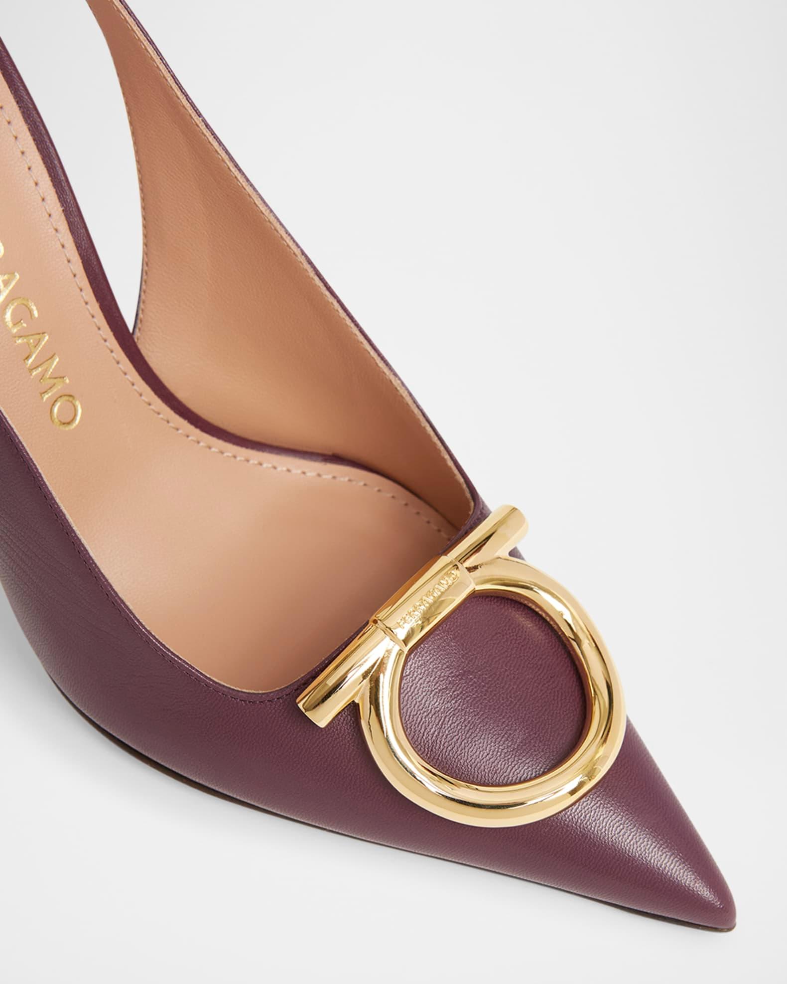 Sara 95mm Gancini Slingback Pumps Product Image