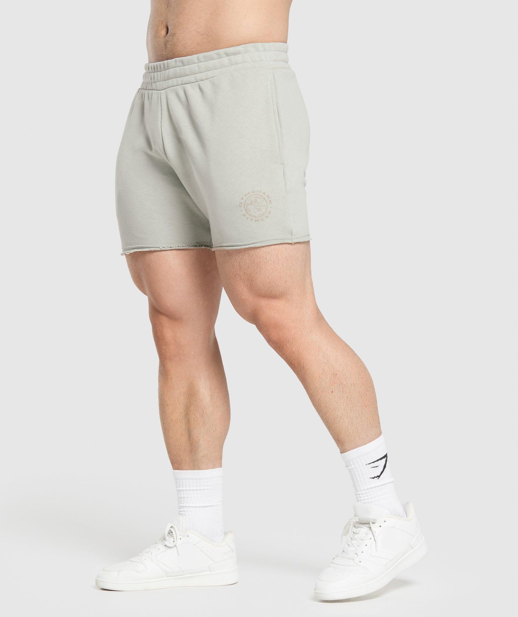 Gymshark Legacy Shorts - Stone Grey Male Product Image