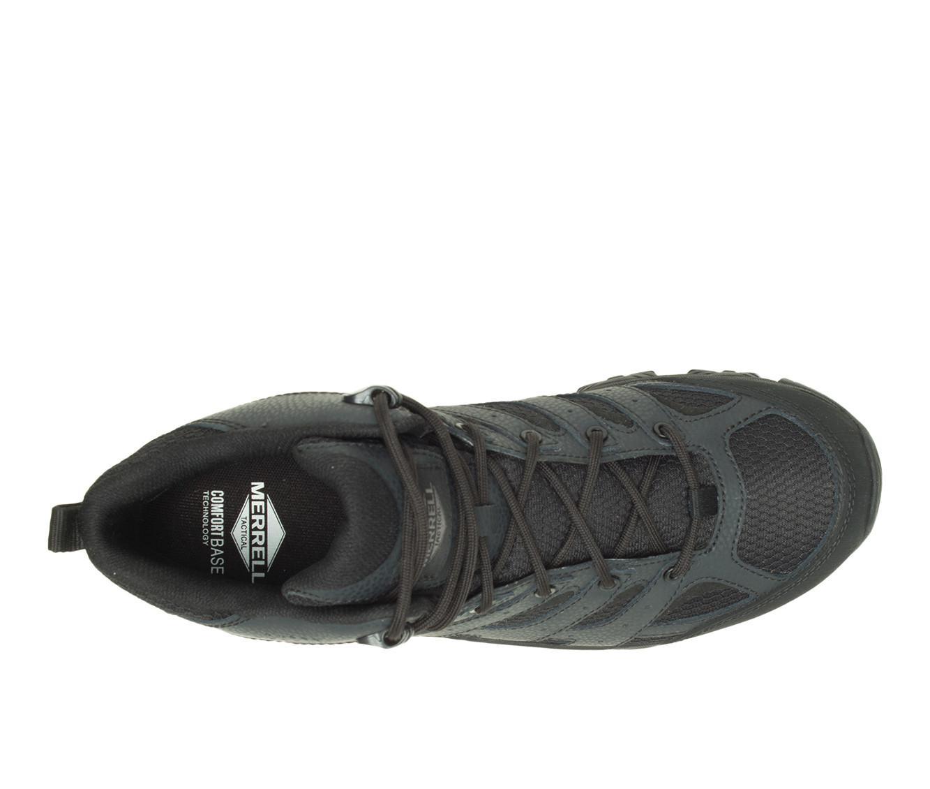 Men's Merrell Work Moab Mid Tactical WP Work Boots Product Image