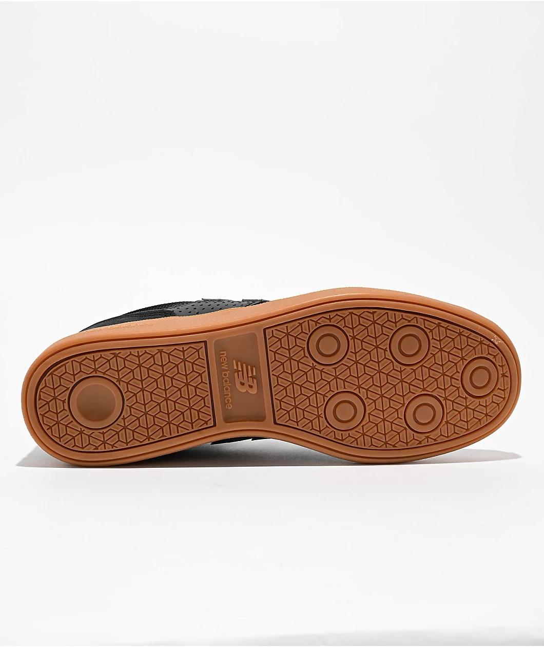 New Balance Numeric Westgate 508 Black & Gum Skate Shoes Product Image