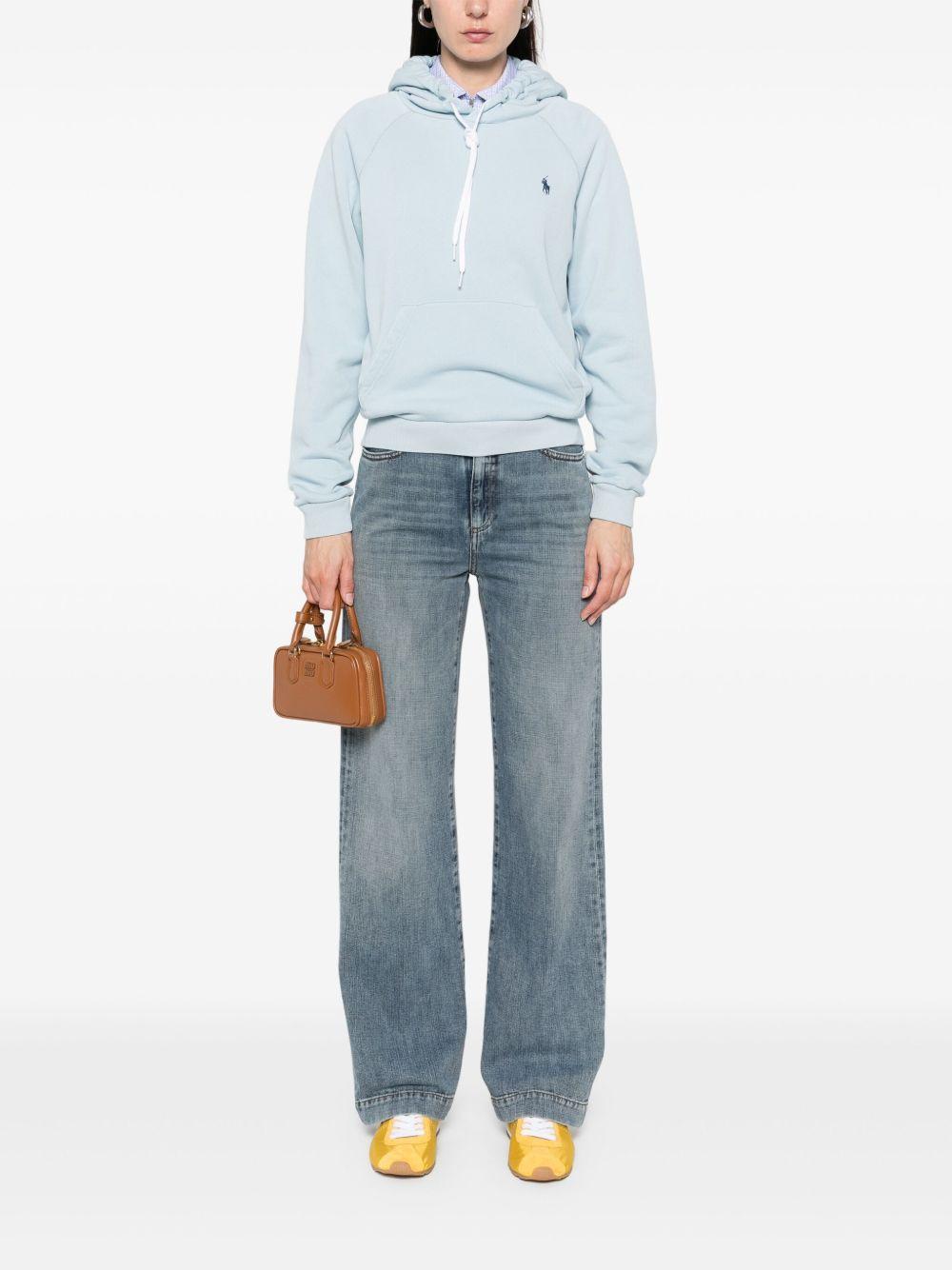 Polo Pony-embroidered hoodie Product Image