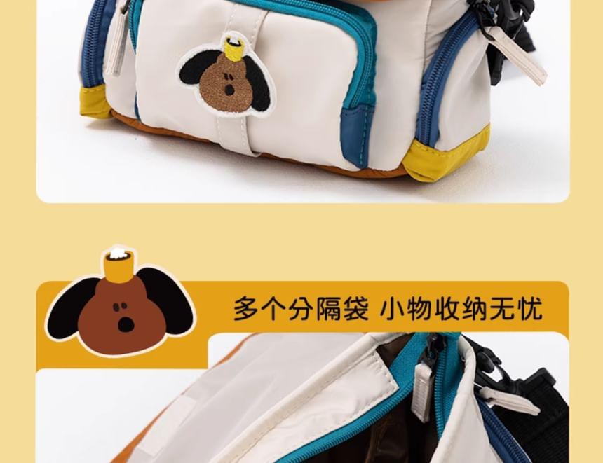 Color Block Dog Accent Crossbody Bag Product Image