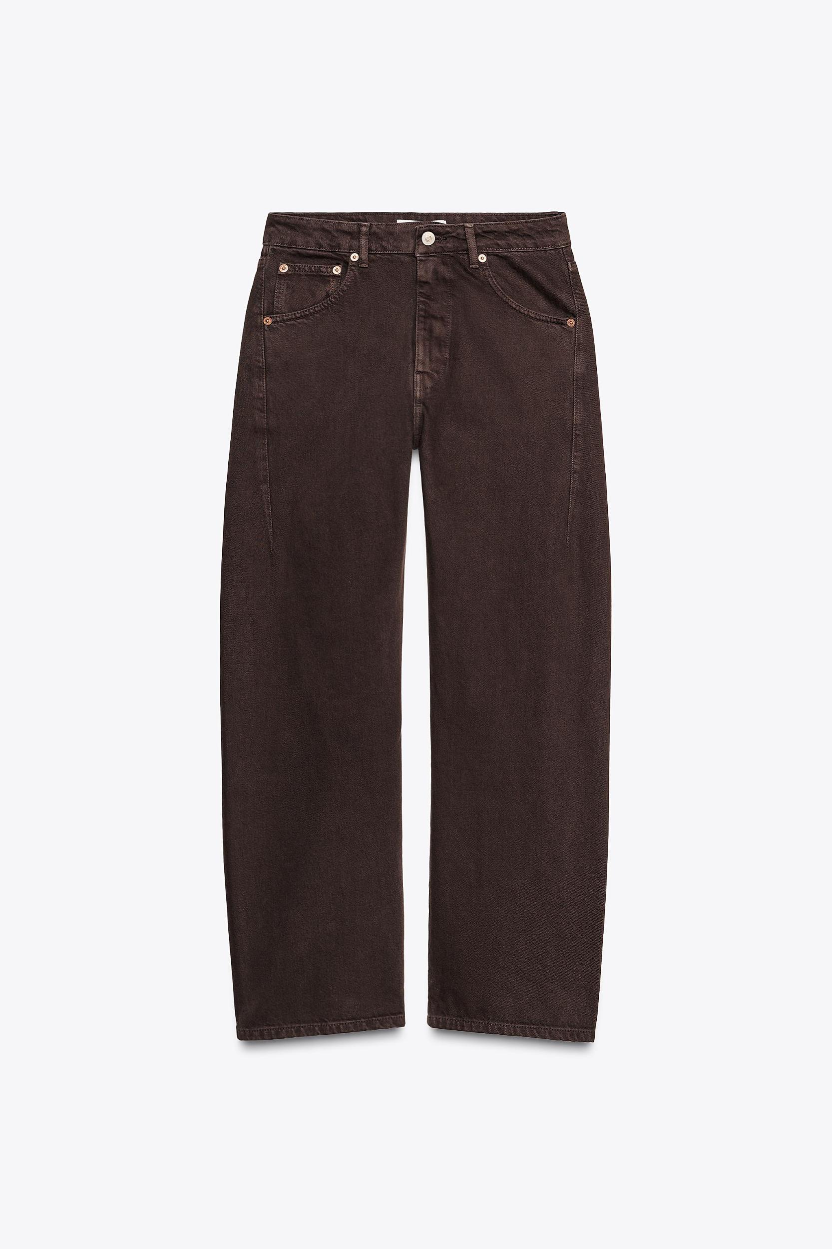 MID-RISE SLOUCHY BELT LOOP JEANS Product Image