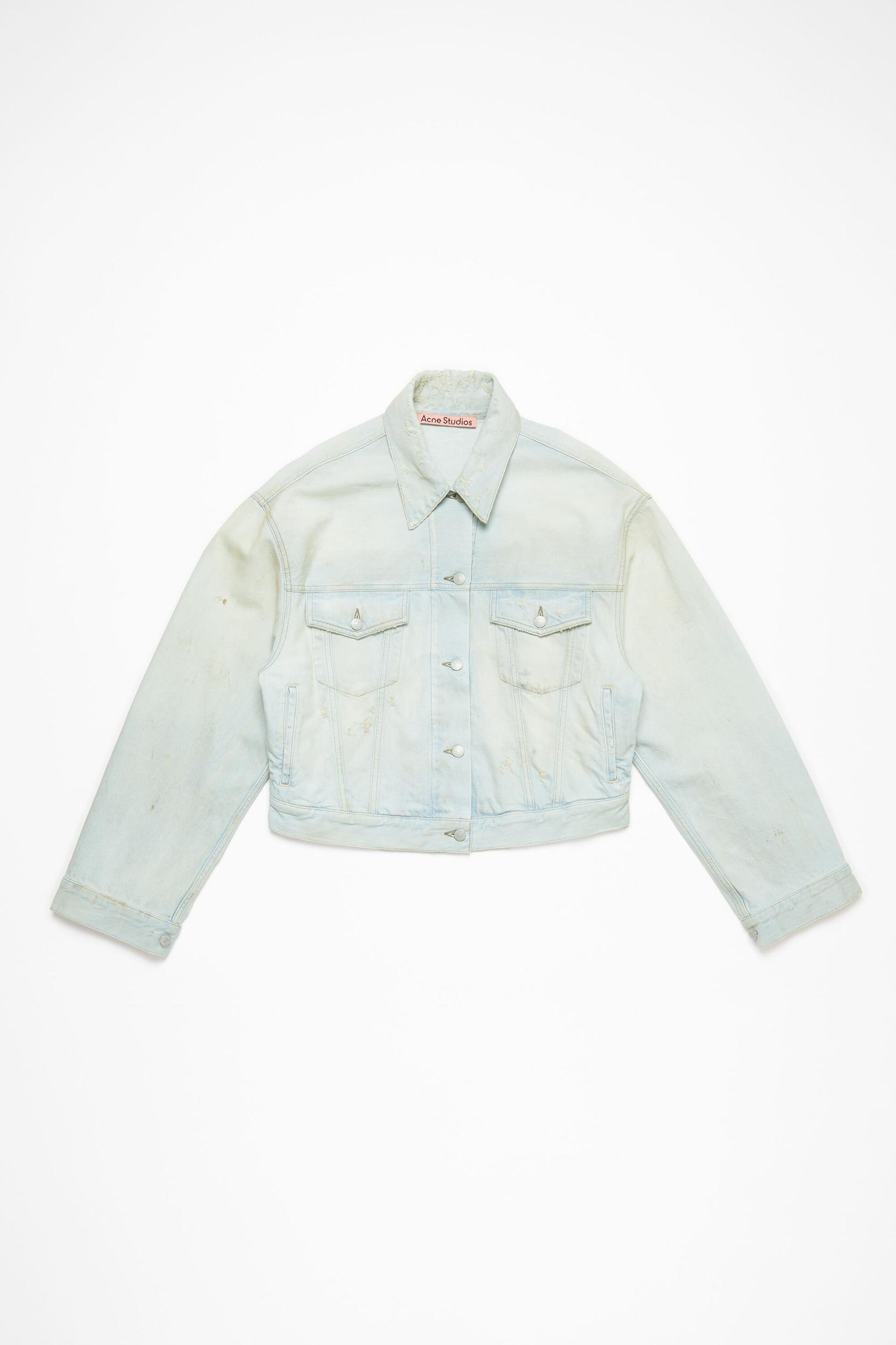 Denim jacket - Relaxed cropped fit Product Image