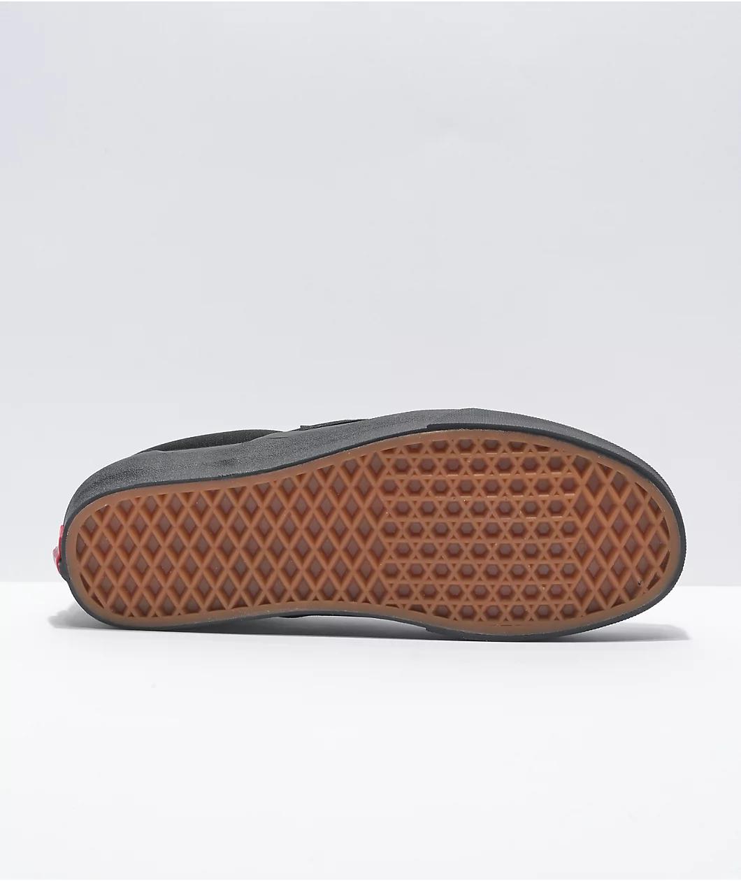 Vans Slip-On Monochromatic Black Skate Shoes Product Image