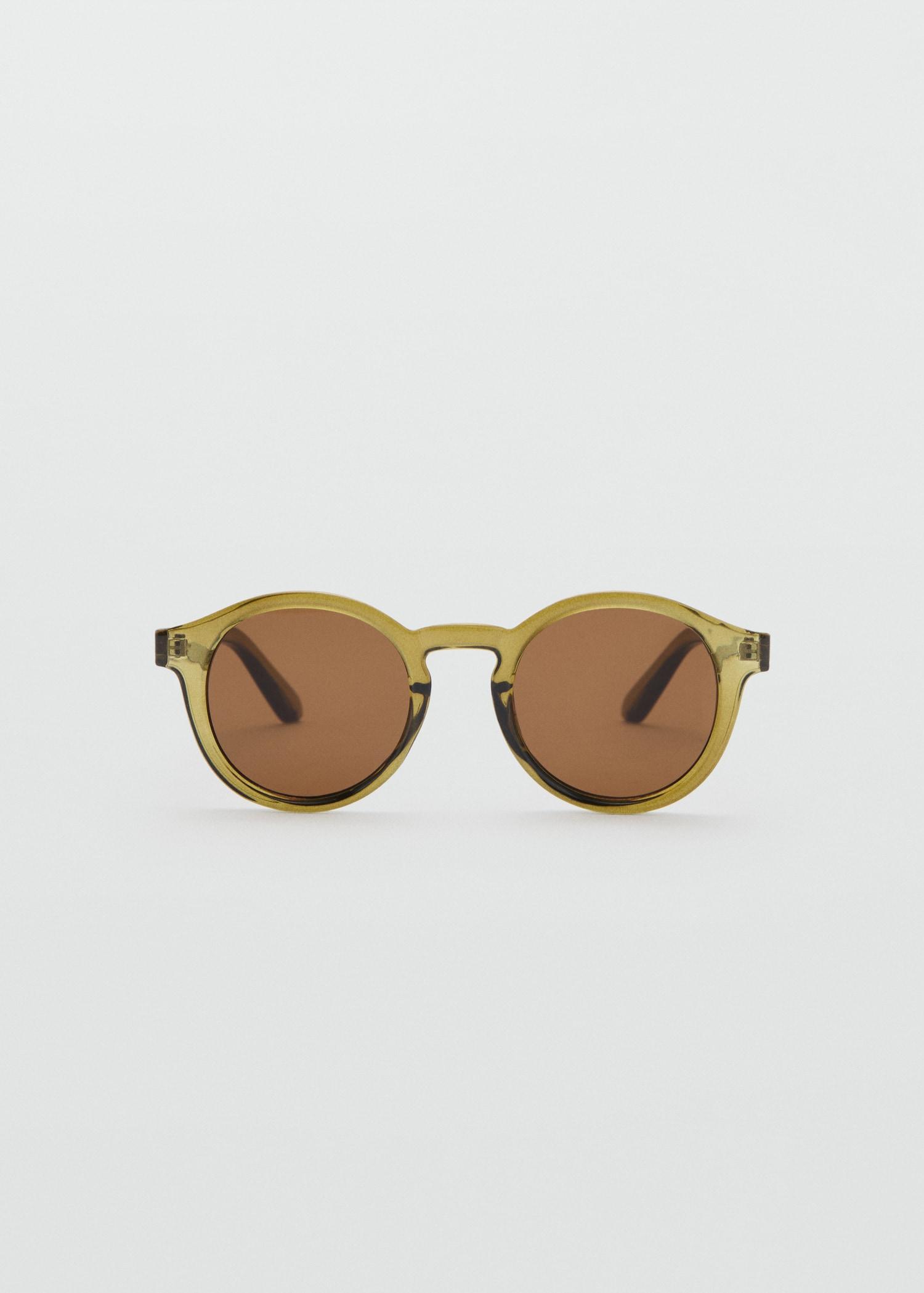 Round-framed sunglasses - Men | MANGO USA Product Image