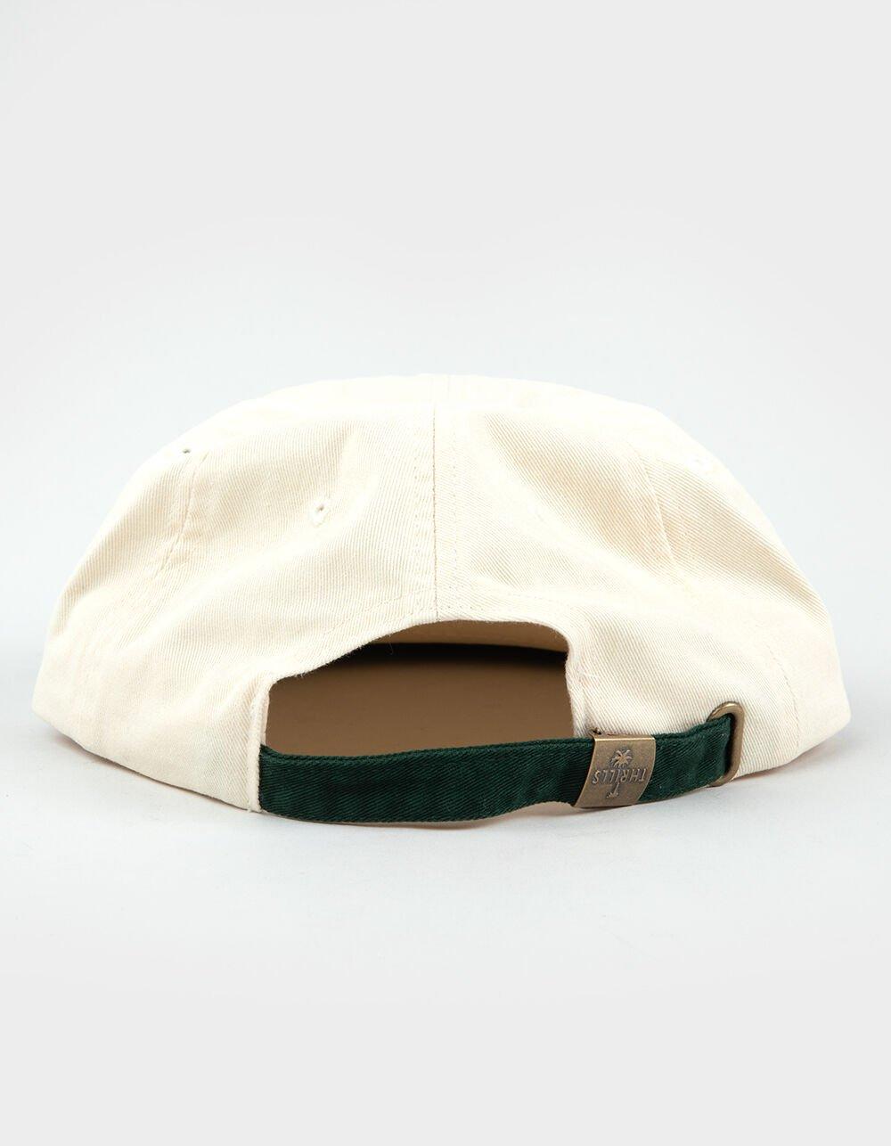 THRILLS Believe 6 Panel Strapback Hat - WHT/GREEN Product Image
