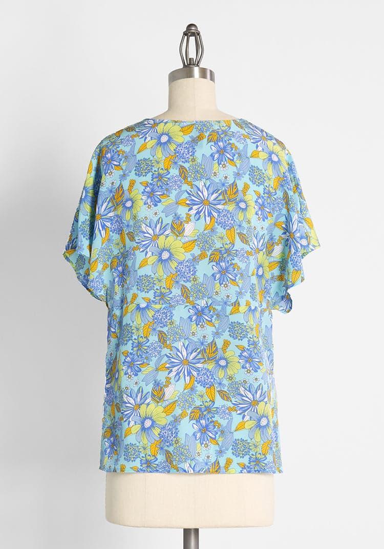 Day Vibe Doll Silk Dolman Top Product Image