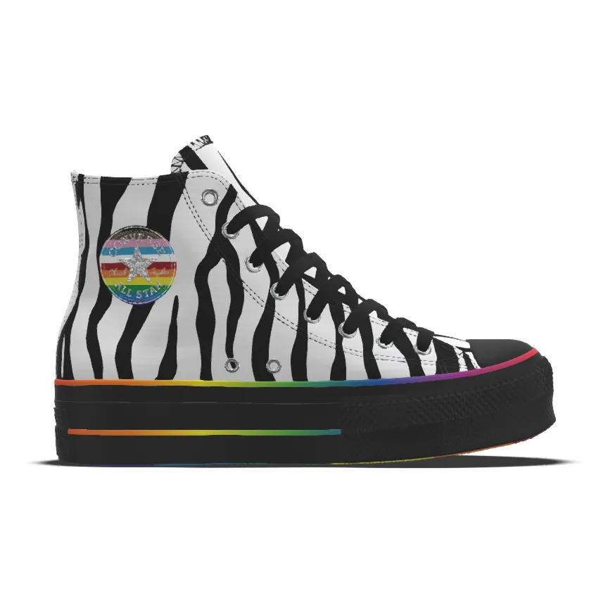 Custom Chuck Taylor All Star Lift Platform Pride By You Product Image