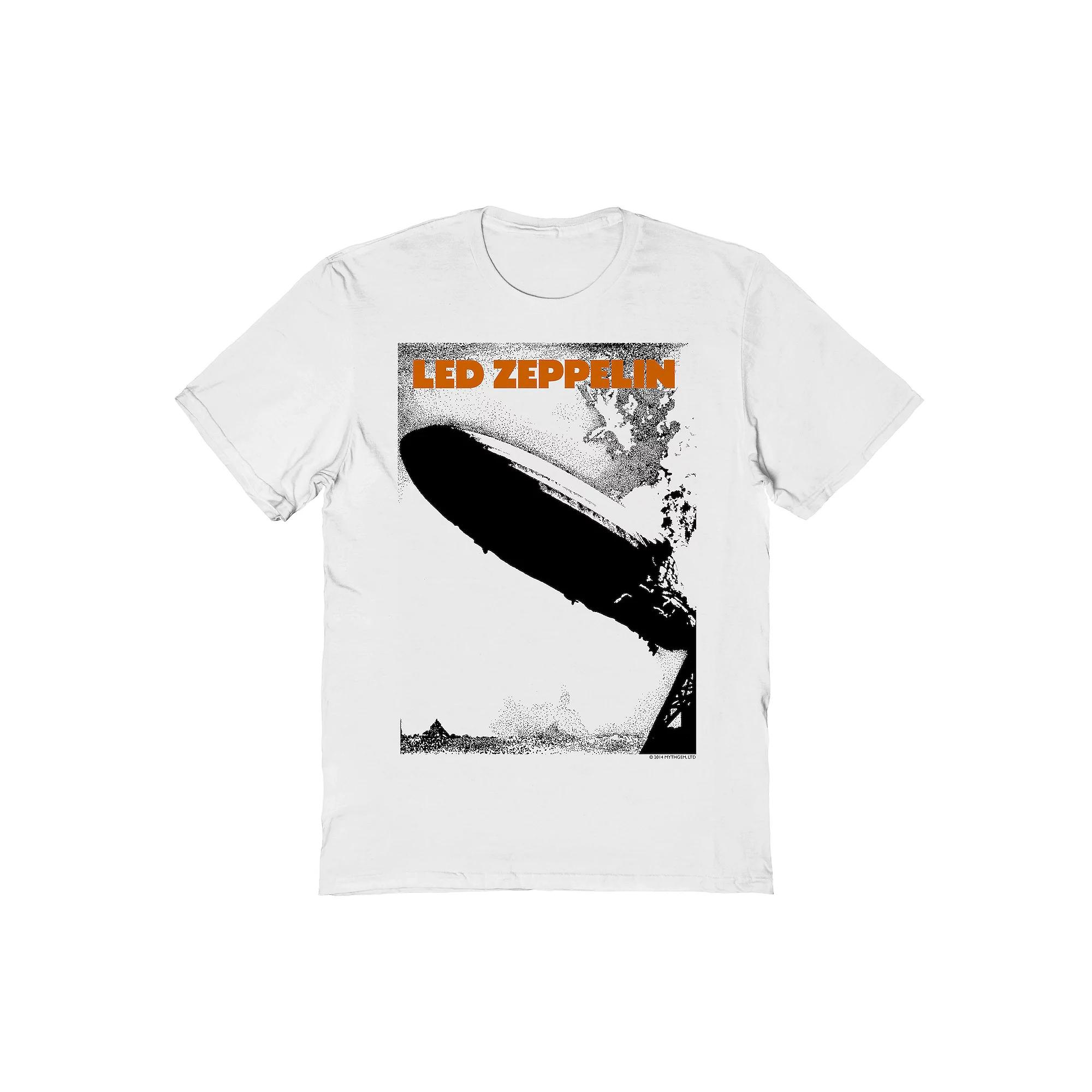 Men's Led Zeppelin Zep Sketch Graphic Tee, Size: Small, White Product Image